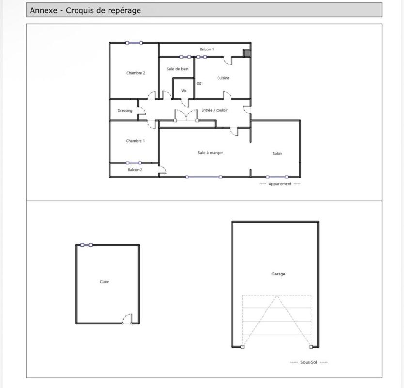 Appartement T3 Lumineux avec cave et garage - Photo 3