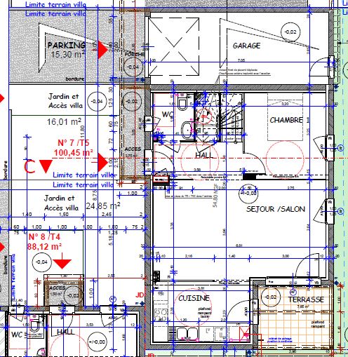 PIERRELATTE - VILLA T5 - 100.45 M2