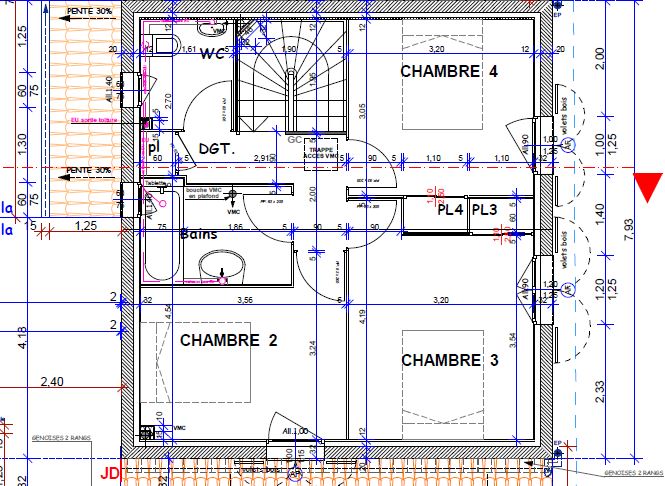 PIERRELATTE - VILLA T5 - 100.45 M2