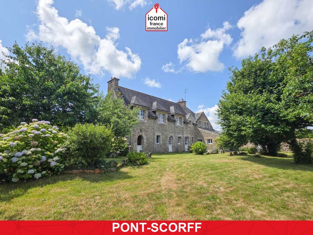 MORBIHAN - Pont-Scorff (56620) - A VENDRE - PROPRIETE DE 270M² -  ESPACE DE VIE DE 80M² - TERRAIN DE 1400 M² AVEC ARBRES FRUITIERS - 5 CHAMBRES - COUP DE COEUR - GITES POSSIBLE