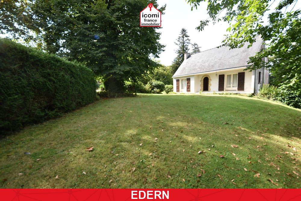 FINISTERE - Edern (29510) - A VENDRE - MAISON DE 76 M2 - 3 CHAMBRES - TERRAIN DE 9 400 M2 - SOUS-SOL TOTAL - GRENIER AMÉNAGEABLE - BEAU POTENTIEL -