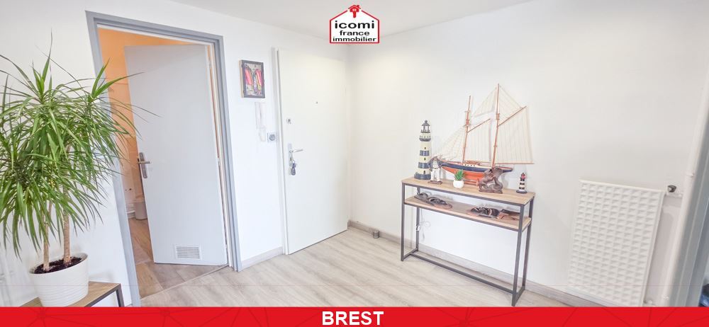FINISTERE - Brest (29200) - A VENDRE - APPARTEMENT T3 - ASCENSEUR - VERDURE - ACCES PMR - CALME - AUCUNS TRAVAUX - DALLE BETON
