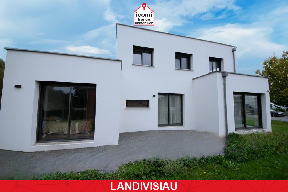 FINISTERE - Landivisiau (29400) - A VENDRE - MAISON CONTEMPORAINE DE 2024 - 130 M2 - 4 CHAMBRES - GARAGE DE 30M2 - RARE - COUP DE COEUR