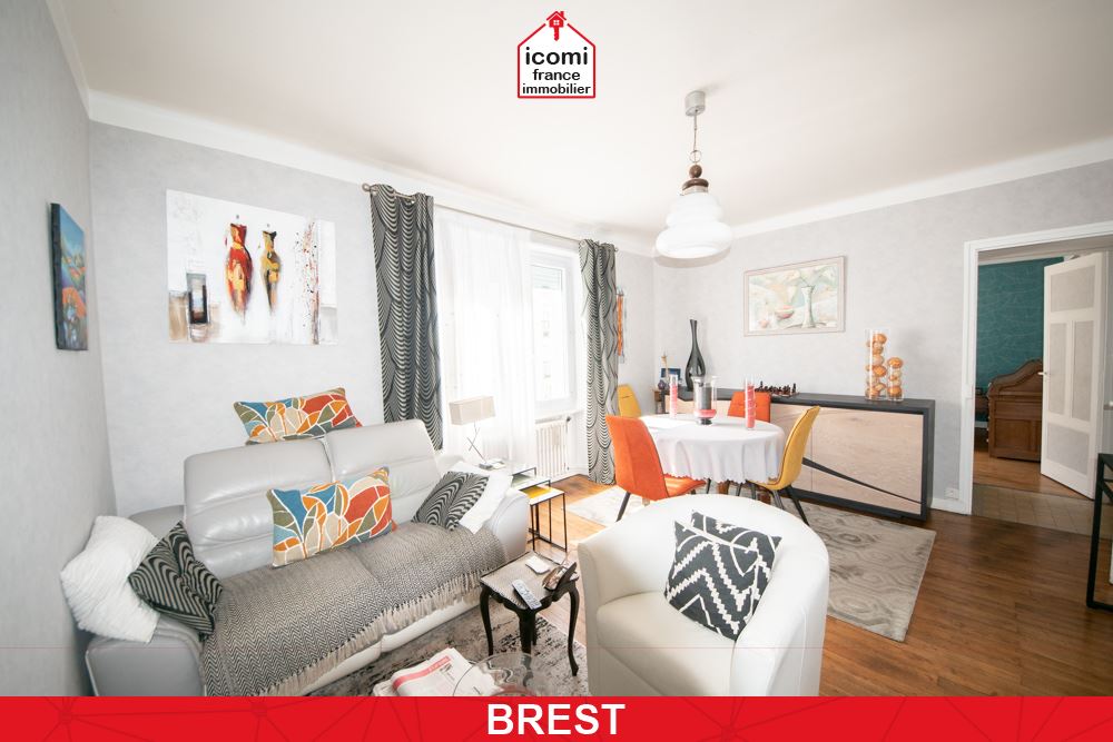 FINISTERE - Brest (29200) - A VENDRE - APPARTEMENT - 2 CHAMBRES - BELLE OPPORTUNITE - DALLE BETON - IDEALEMENT SITUE - CAVE - GARAGE