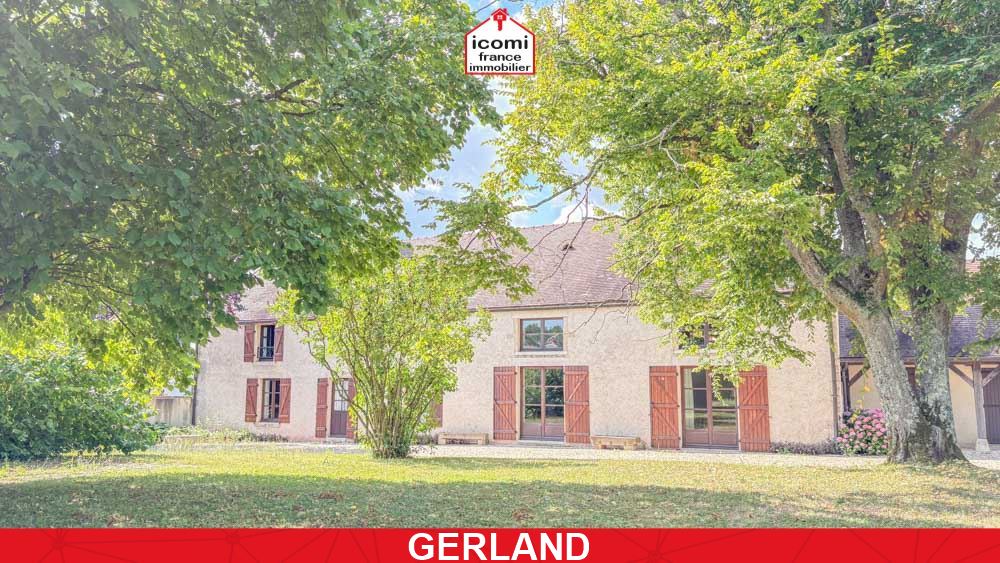 COTE-D'OR - Gerland (21700) - A VENDRE - PROPRIETE DE 200M² SUR 2500M² DE TERRAIN - ESPACE DE VIE DOUBLE - 3/4 CHAMBRES - PMR POSSIBLE - COUP DE COEUR ASSURE - RARE