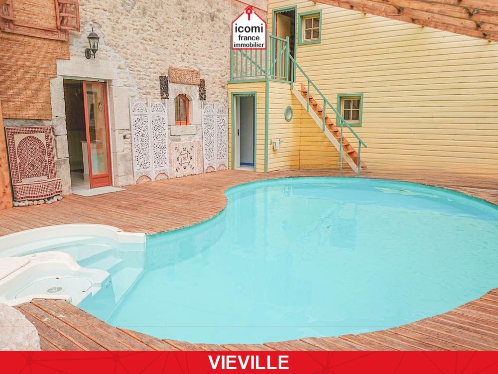 HAUTE MARNE - Viéville (52310) - A VENDRE - GRANDE MAISON DE 270M²  - 5 CHAMBRES - GARAGE DOUBLE - PISCINE - TERRAIN CLOS - PARFAIT ETAT - COUP COEUR ASSURE - RARE - IDEAL FAMILLE