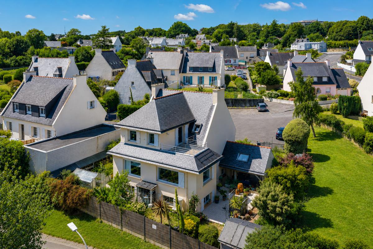 Maison familiale au Relecq-Kerhuon. Vie de plain-pied !