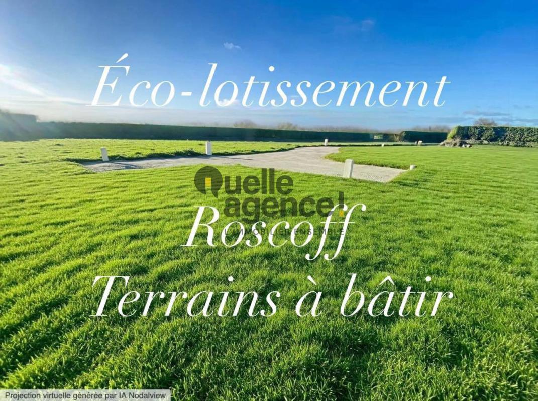 Terrain à bâtir – 431 m² – Projet encadré – Proche mer – Roscoff Bretagne