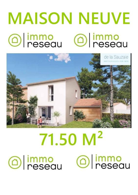 Maison à vendre, 3 pièces, 71 m², Bretignolles Sur Mer