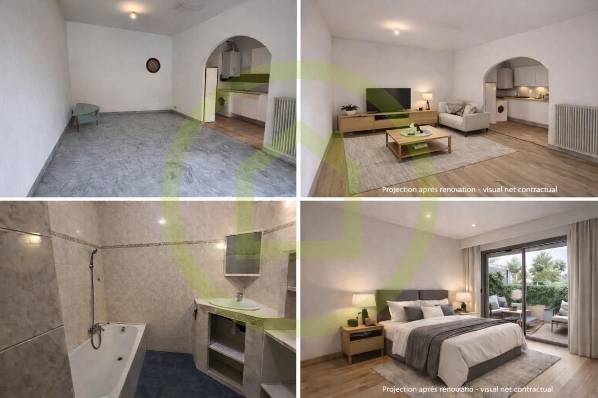Appartement à vendre, 2 pièces, 56 m², Menton