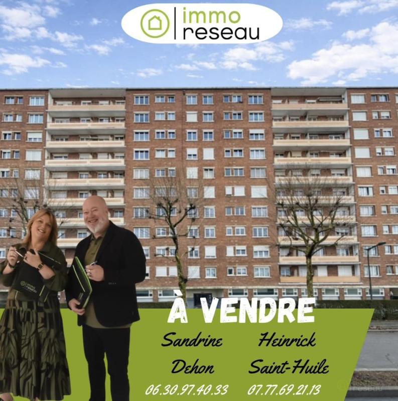 Appartement à vendre, 3 pièces, 50 m², Maubeuge