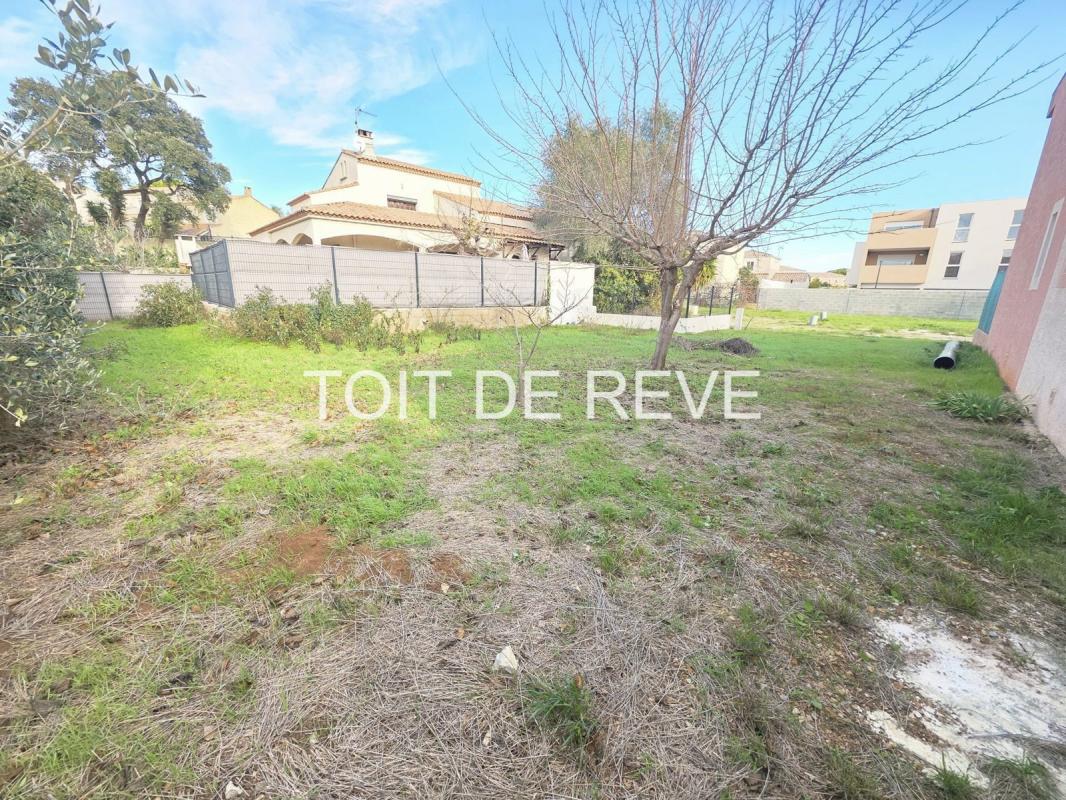Frontignan Centre : terrain constructible de 363m2