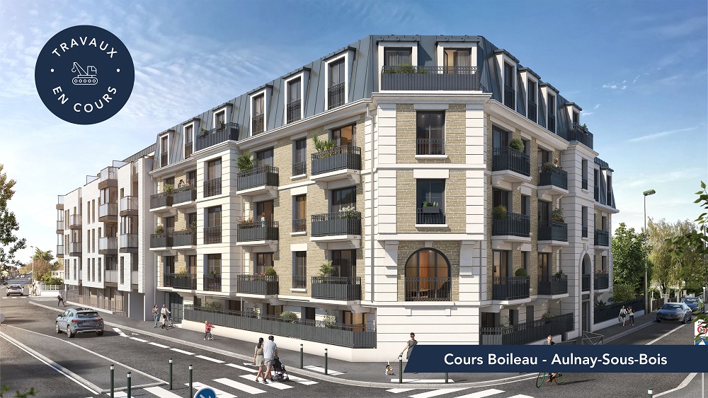 Programme immobilier neuf COURS BOILEAU