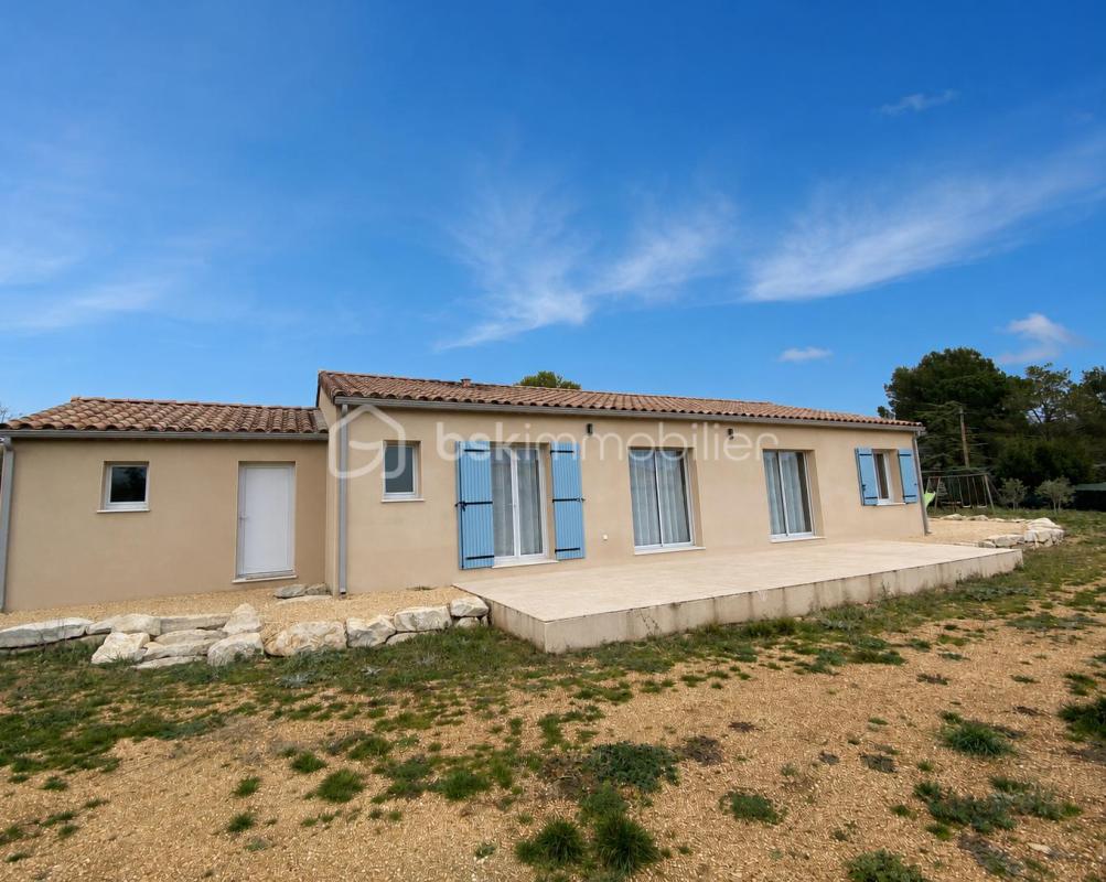 SAINT-SATURNIN-LES-APT (84) - Maison 2021 de plain-pied tout confort - 4 chambres, Suite parentale, Garage - Terrain plat clôturé