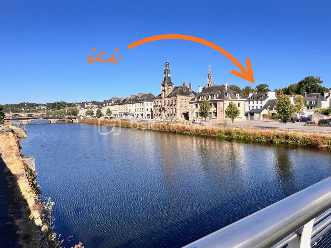 Appartement t4 au calme en centre ville de Châteaulin
