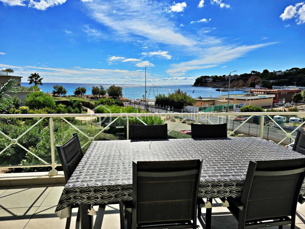 A saisir, Appartement front de mer T3 - 95m², terrasse 30m², parking + cave, dans résidence de haut standing, secteur prisé du Rouet