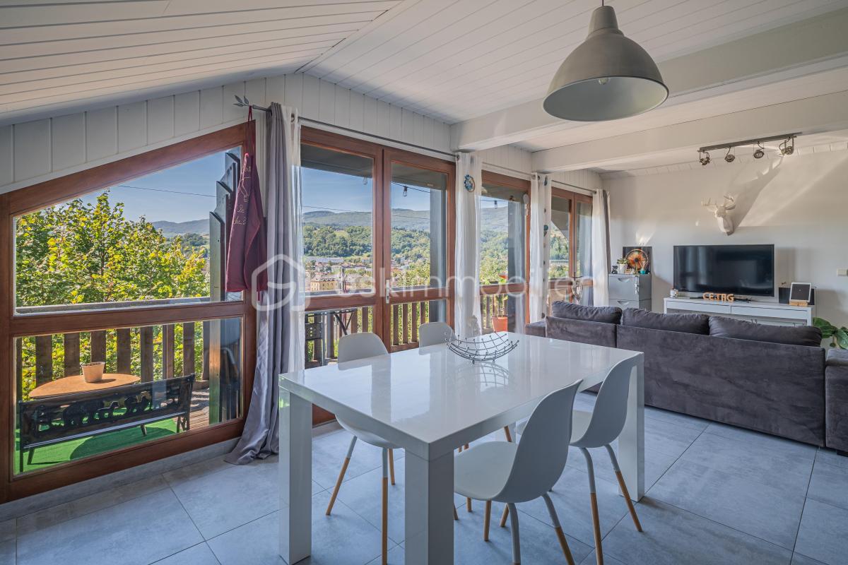 T4 de 76 m² au sol avec balcon et garage