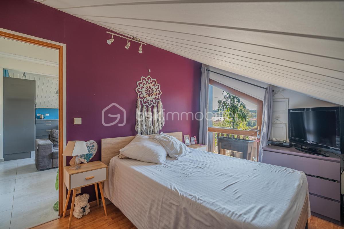 T4 de 76 m² au sol avec balcon et garage