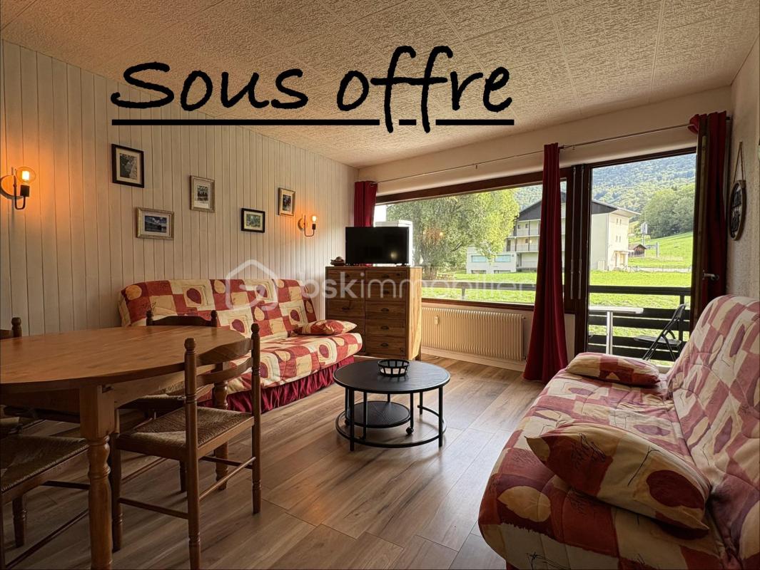 AILLON LE JEUNE - STUDIO 32 m² - 6 couchages - Terrasse - Vendu meublé