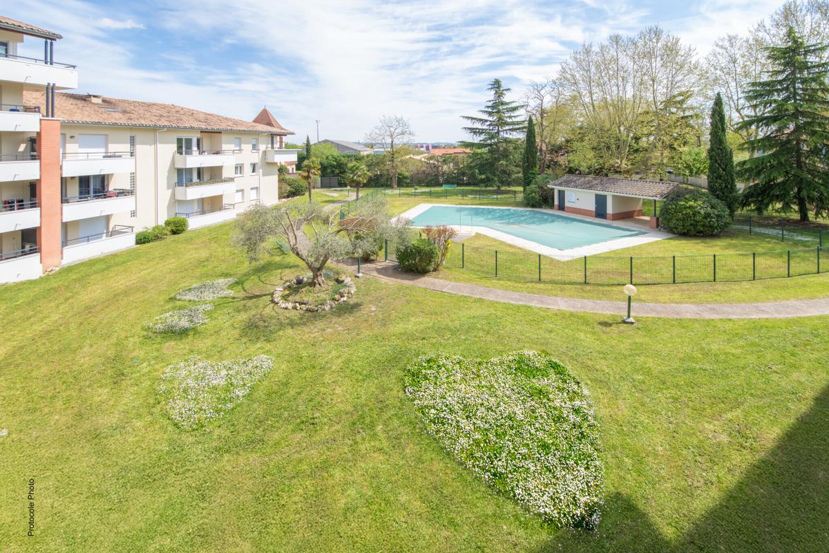 CUGNAUX Appartement T1bis 33m2 avec terrasse plein sud