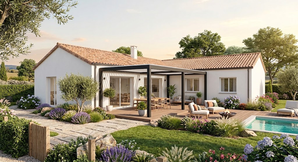 Maison neuve RE 2020 de 100 m2 habitable et garage de 20 m2 à moins de 3 minutes de Castanet Tolosan !