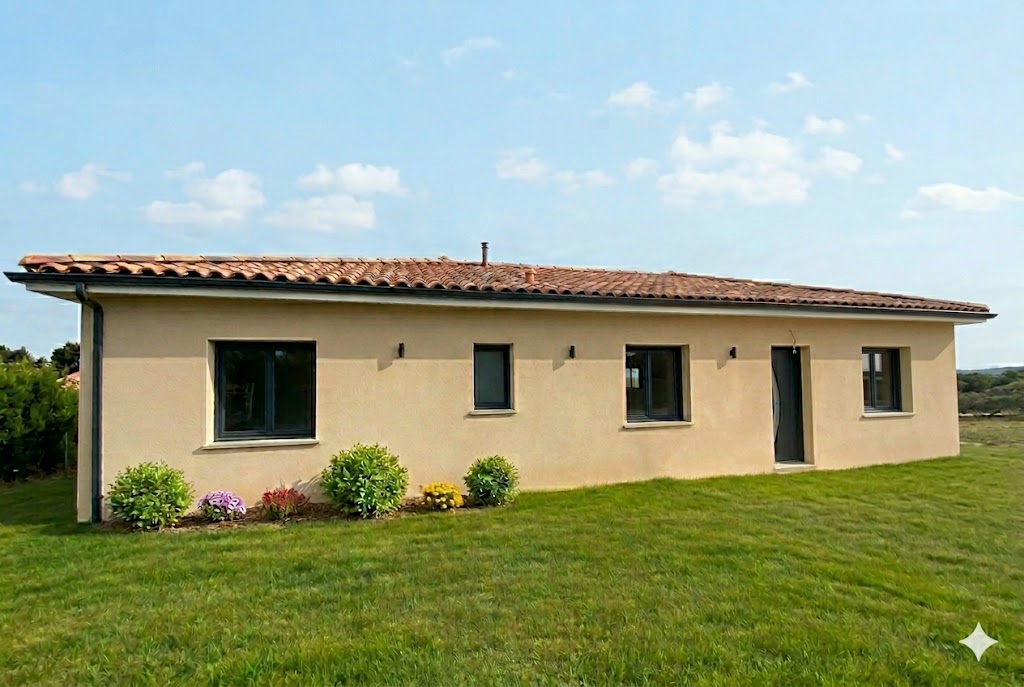 Maison T4 95 m2 habitable sur terrain de 610 m2 à EAUNES !