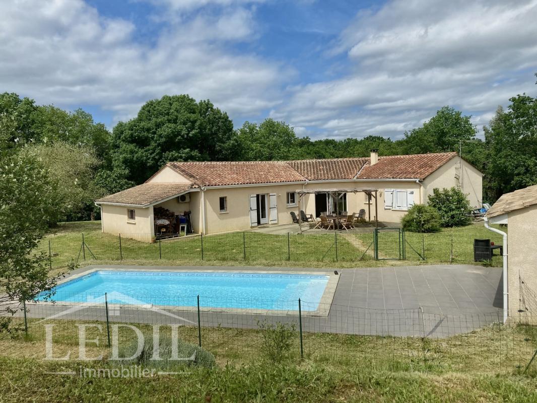 Plain pied 4 chambres - Piscine - Campagne