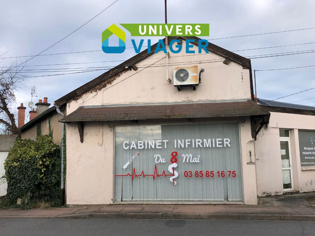 Local Commercial et Maison d’habitation en Viager Mixte à Gueugnon