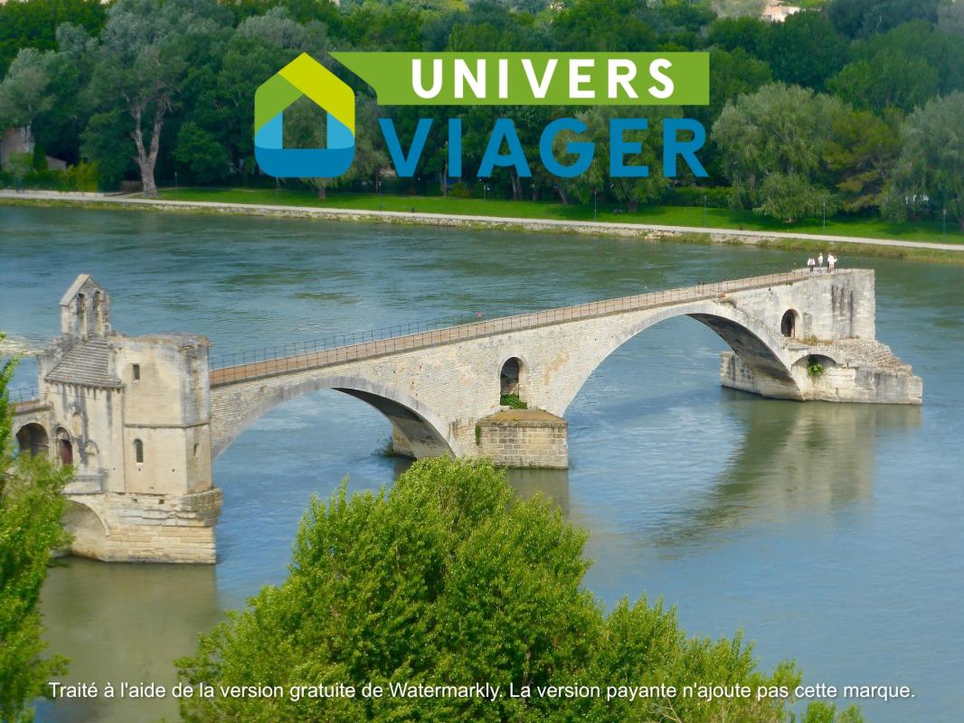 Appartement T3 en viager occupé à Avignon