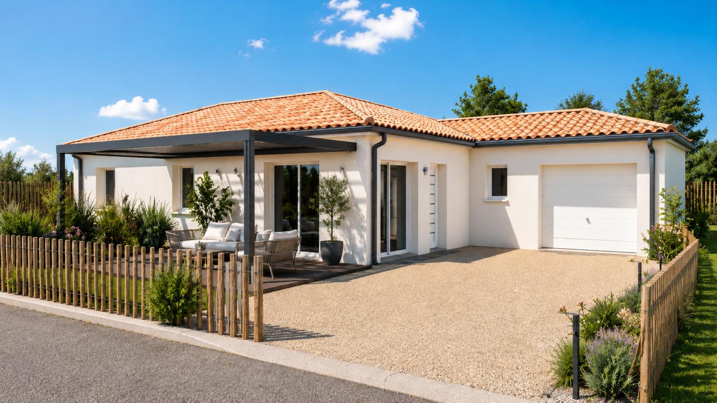 TERRAIN+MAISON A CARBON BLANC