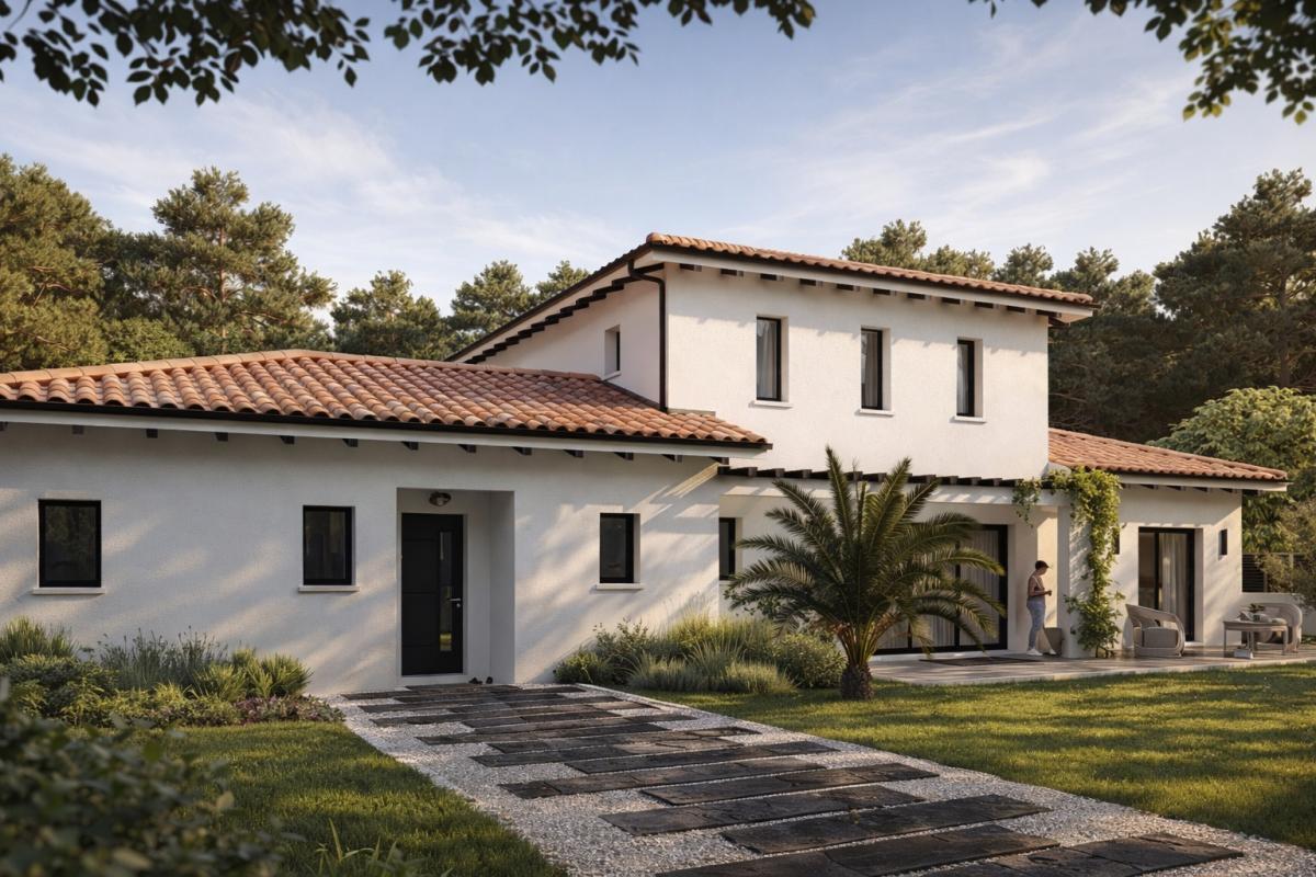 A vendre Terrain viabilisé + Maison 140m²