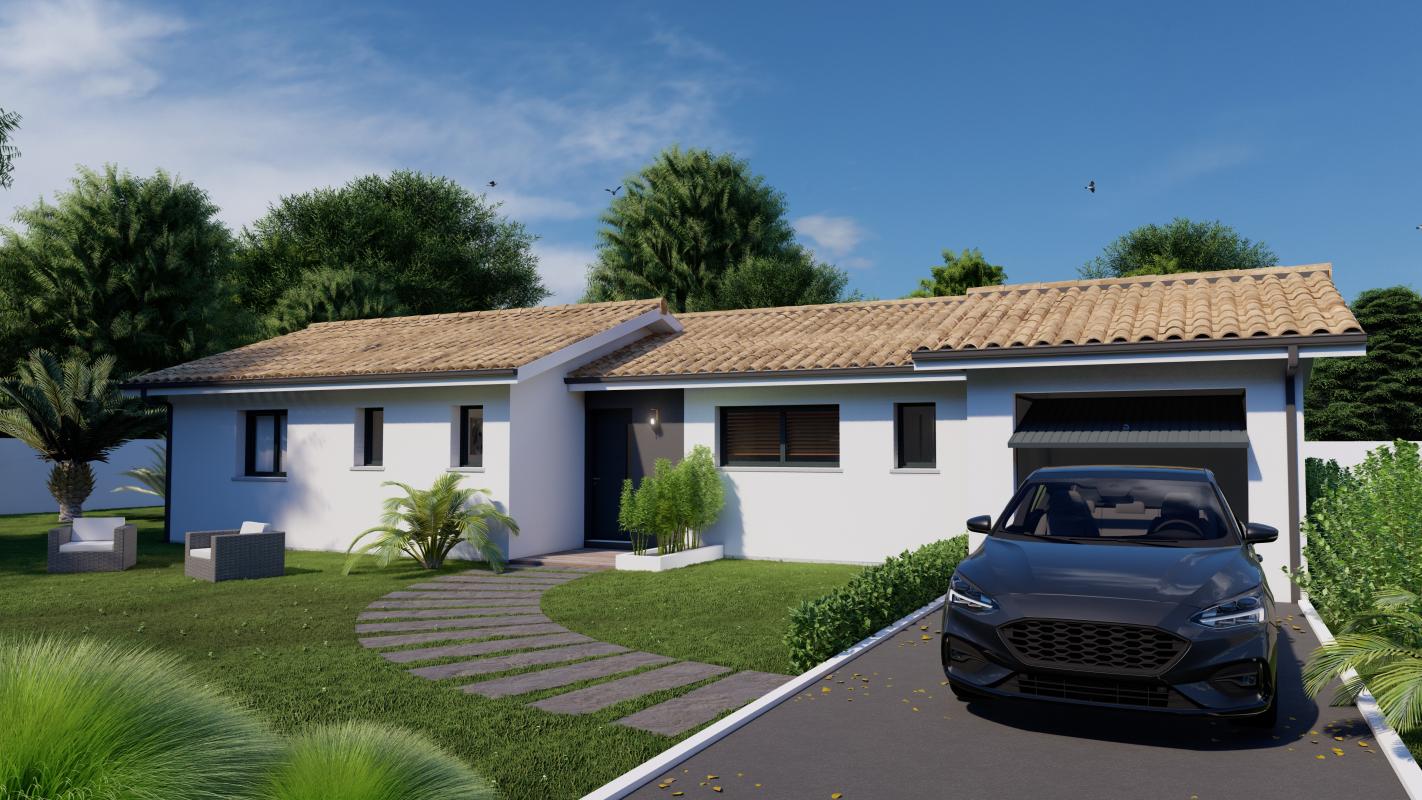Belle maison 90m2 à Margaux