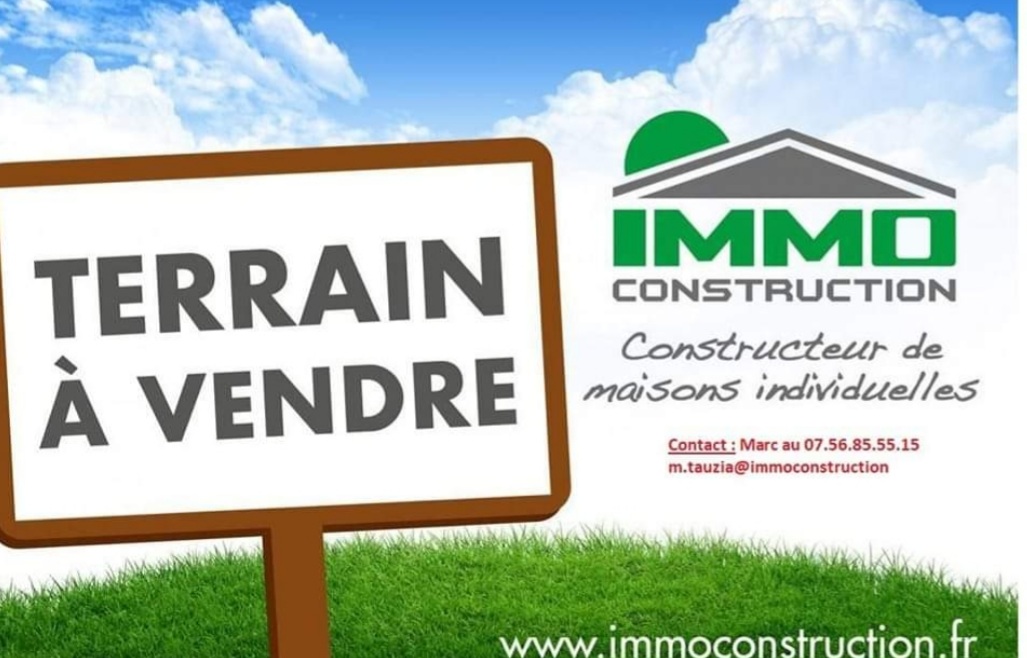 Terrain de 610m2 Margaux viabilisé