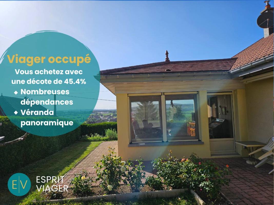 EXCLUSIVITE - Viager occupé – Maison individuelle 5 pièces – Val d'Usiers (25)