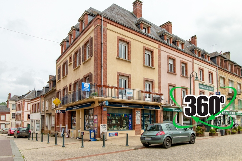 Normandie, Orne (61), à vendre GACE immeuble centre ville
