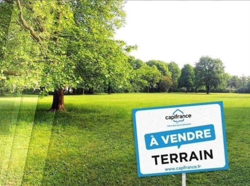 Dpt Vienne (86), à vendre Champigny-En-Rochereau terrain - Terrain constructible de 1 350,00 m² environ