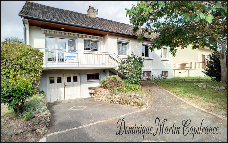 Dpt Sarthe (72), à vendre RUILLE SUR LOIR maison P5 de 81 m² - Terrain de 596,00 m²-garage-cave