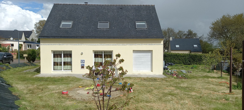 Dpt Finistère (29), à vendre  maison P6  - Terrain de 828