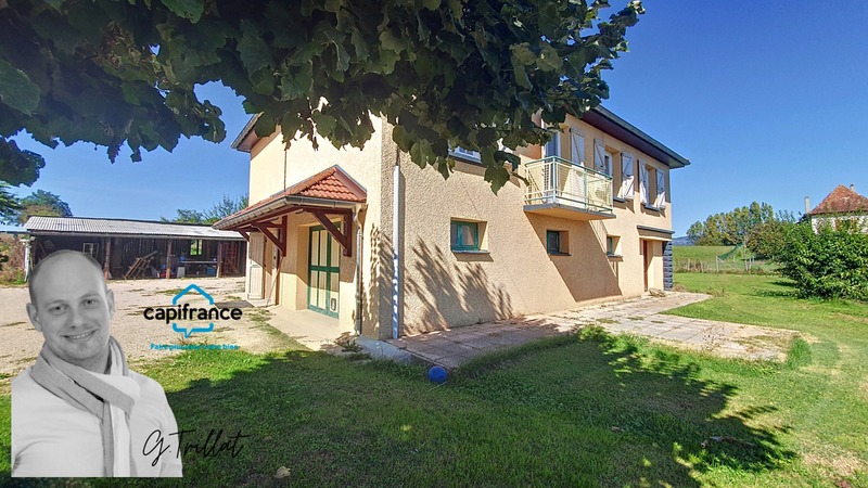 Dpt Isère (38), à vendre proche de ROMAGNIEU maison P6 de 107 m² - Terrain de 1380 m2