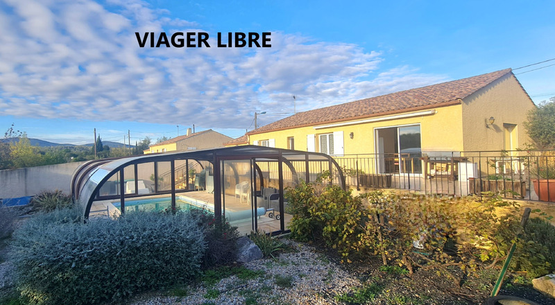 Dpt Hérault (34),Laurens, VILLA PP EN VIAGER LIBRE P5 119 m² sur un terrain de 890 M² avec piscine, garage