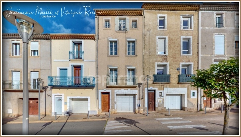 Dpt Hérault (34), à vendre BEDARIEUX maison P7 pour 143m² avec garage