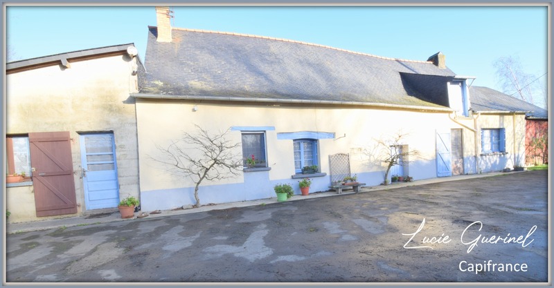 Dpt Loire Atlantique (44), à vendre SOULVACHE maison P5 de 104 m² - Terrain de 4,00 Ha - Plain pied