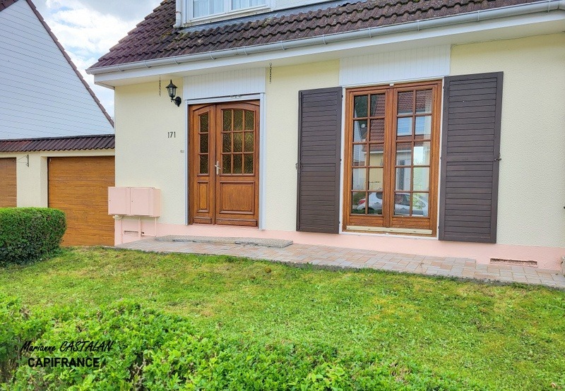 Dpt Territoire de Belfort (90), à vendre ANDELNANS maison mitoyenne T5 avec jardin et garage