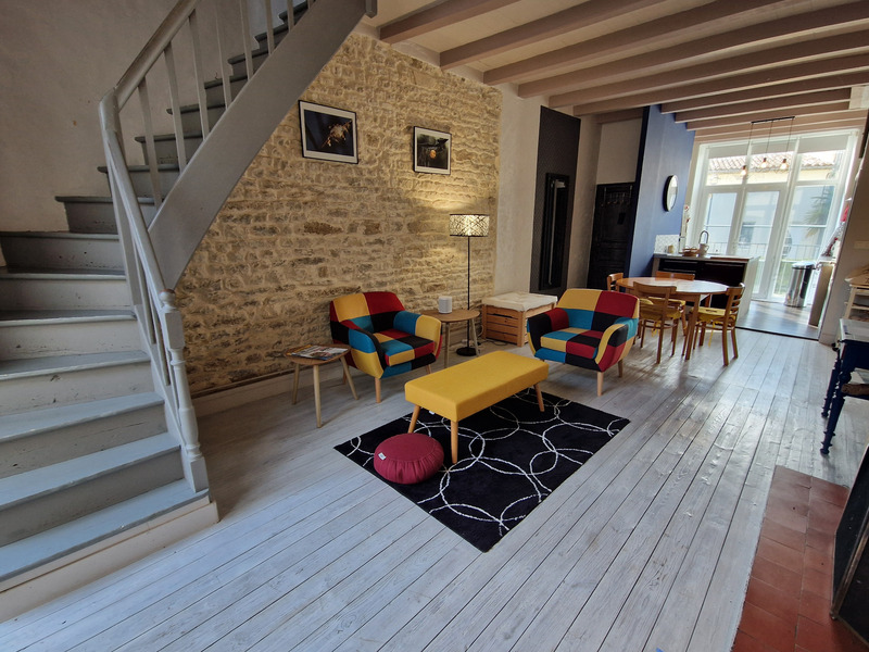 Dpt Charente Maritime (17), à vendre TONNAY BOUTONNE maison P4  - Terrain de 149,00 m²