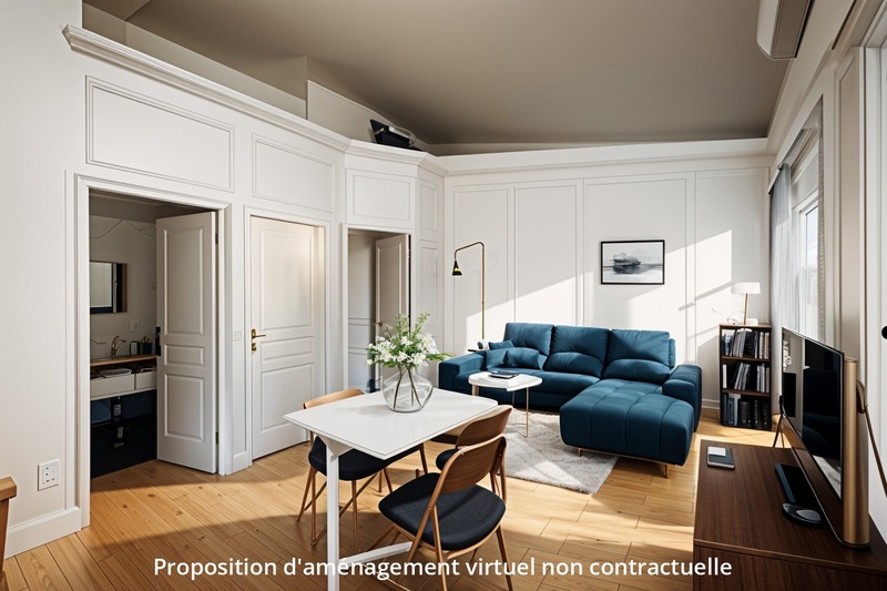Dpt Bouches du Rhône (13), à vendre Pont Royal (Mallemort) appartement de 27 m² avec mezzanine et terrasse
