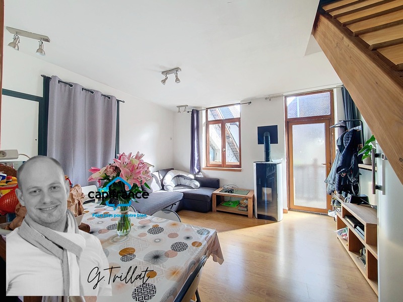 Dpt Isère (38), à vendre AOSTE appartement T2 de 49,61 m²