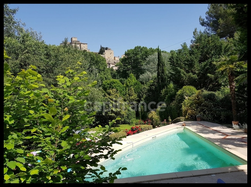 Dpt Vaucluse (84), à vendre ANSOUIS maison T5 et T2 d'environ 138 m2, piscine et jardin de 2130m2 