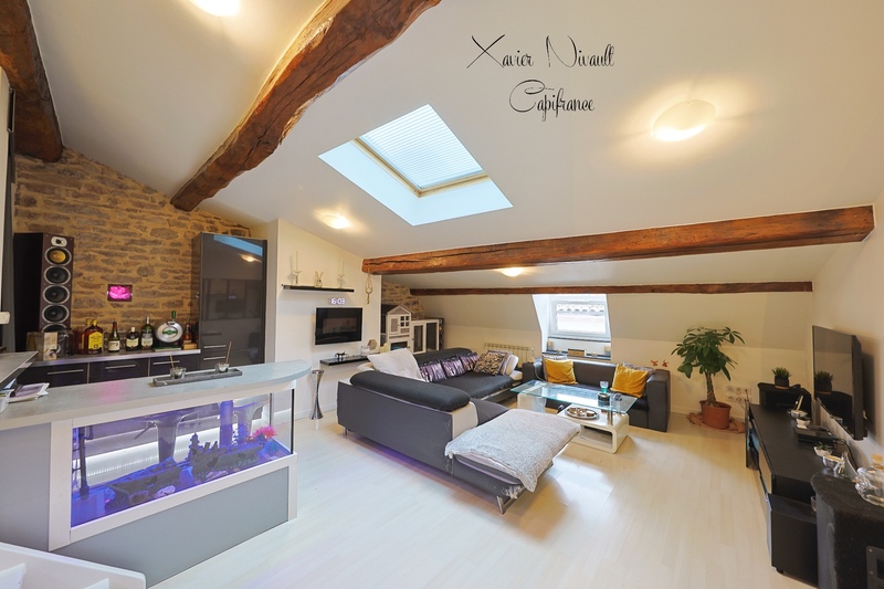 Dpt Saône et Loire (71), à vendre TOURNUS appartement T3 de 78 m²