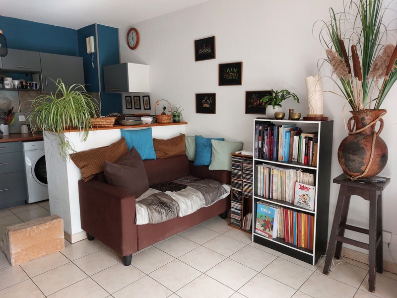 Dpt Gironde (33), viager à vendre BIGANOS appartement T2 de 35,86 m²  - Plain pied