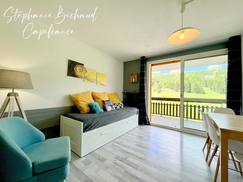 Image d'un dpt hautes alpes (05), à vendre superdevoluy appartement t1 de 24,37m² terrasse de 6m² à 69000€ à dévoluy (05250)